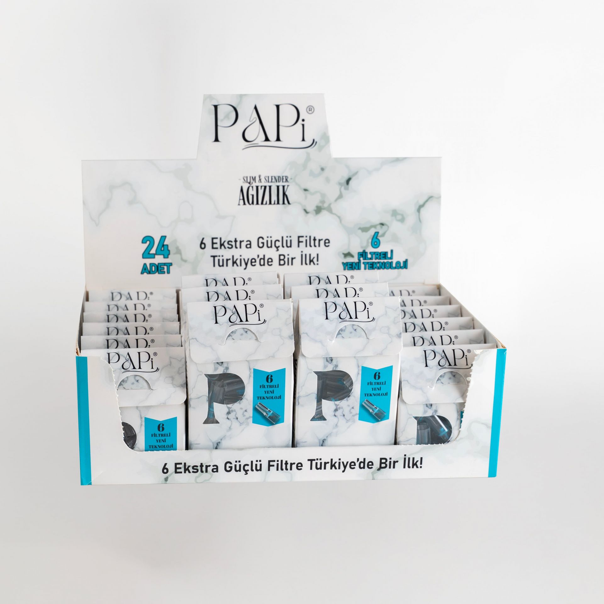 PAPİ 30 LU SLIM SLENDER AĞIZLIK 